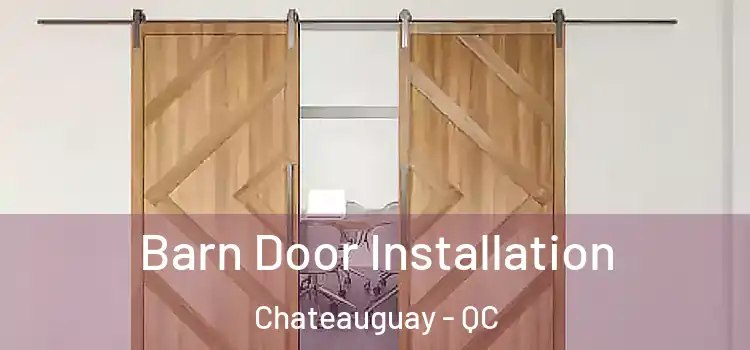 Barn Door Installation Chateauguay - QC